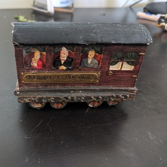 Vintage kemmerer, wyoming rail train - Picture 2 of 3